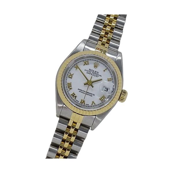 ロレックス デイトジャスト  P番 79173  ステンレススチー ROLEX（ロレックス） デイトジャスト 79173 P番 時計 レディース
