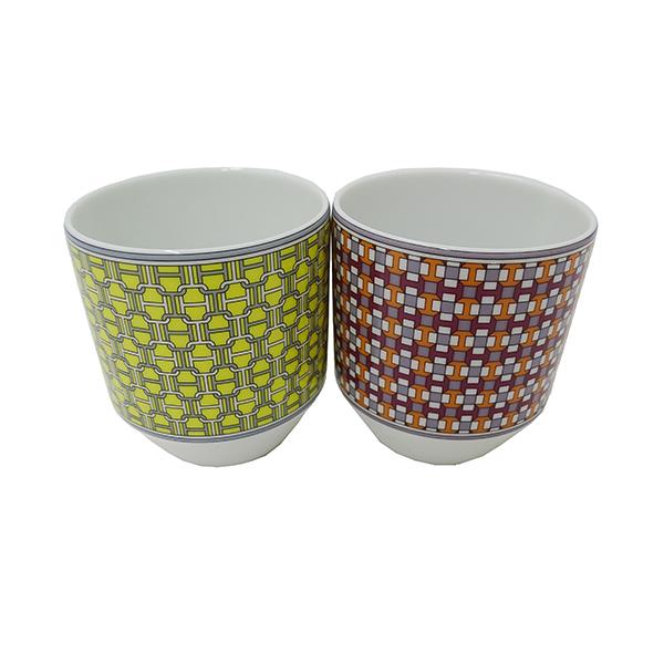 HERMES エルメス　湯呑み HERMES エルメス 食器 湯呑 レディース メンズ ブランド タイ・セット