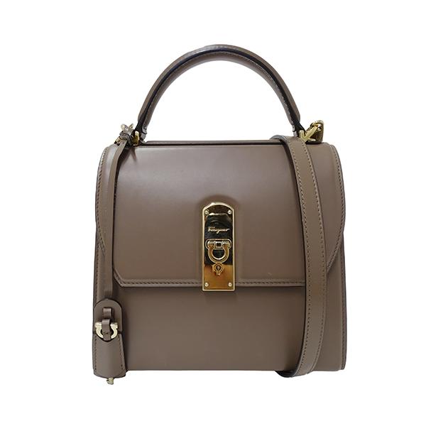 Salvatore Ferragamo サルヴァトーレフェラガモ BOXYZ ボクシーズ 2way ショルダーバッグ ガンチーニ Salvatore Ferragamo サルヴァトーレフェラガモ BOXYZ ボクシーズ 2way