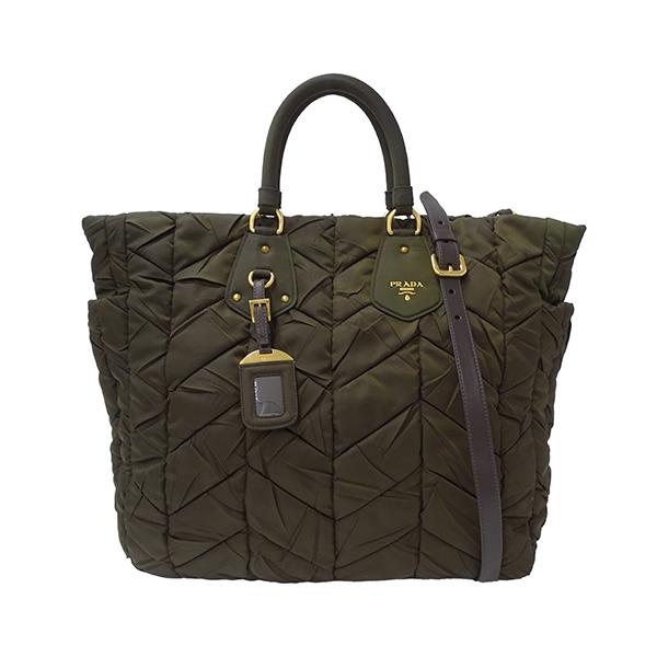 【極美品】PRADA プラダ ナイロン ビジネスバッグ 2WAYショルダーバッグ PRADA（プラダ） バッグ レディース ブランド ハンドバッグ ショルダー