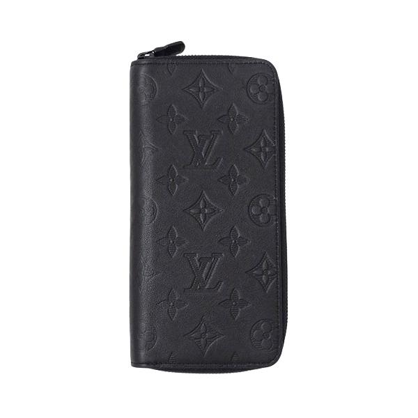 ルイヴィトン　モノグラム　ヴェルティカル　シャドウ　ジッピーウォレット　長財布 ルイヴィトン LOUIS VUITTON ジッピーウォレット ヴェルティカル