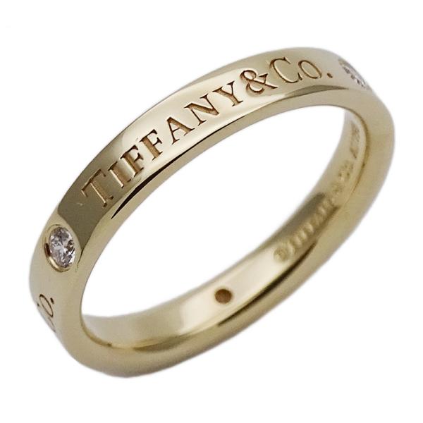 TIFFANY&Co. ティファニー リング レディース ブランド 指輪 750YG 3P  