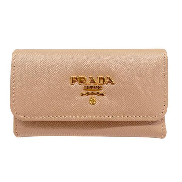 プラダ PRADA キーケース レディース メンズ ブランド サフィアーノ