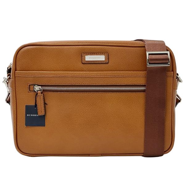 Burberry バーバリー　ブラウン ショルダーバッグ BURBERRY バーバリー バッグ メンズ ブランド ショルダーバッグ