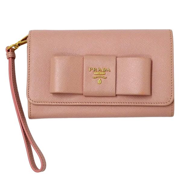 PRADA（プラダ） 財布 レディース ブランド 二つ折り財布 サフィアーノ