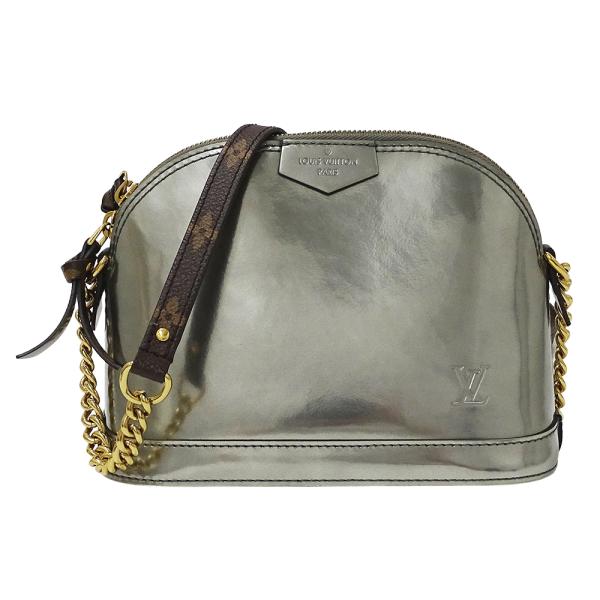 ルイ・ヴィトン LOUIS VUITTON バッグ ヴェルニ レディース ブランド ショルダーバッグ アルマ MINI シルバー M52748 ミニバッグ 小さめ おしゃれ 斜め掛け 【中古】 brandbayshop_v0090509000