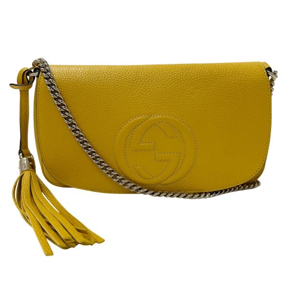 GUCCI（グッチ） バッグ ブランド ソーホー ショルダーバッグ レザー