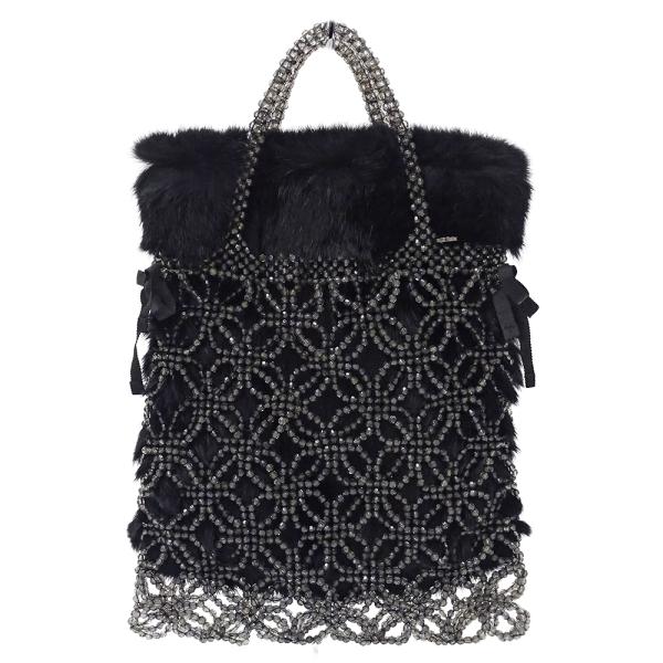 【希少】ANTEPRIMA アンテプリマ　ハンドバッグ　保存袋付　大容量　黒 未使用級✨】ANTEPRIMA アンテプリマ ハンドバッグ 黒 保存袋付き