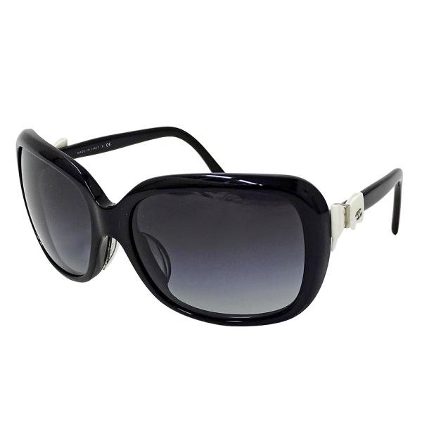 シャネル　5171 サングラス　リボン　ブラック　グラデーション　CHANEL CHANEL シャネル サングラス レディース ブランド ブルー ブラック