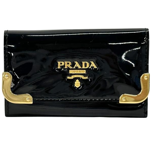 PRADA（プラダ） キーケース レディース メンズ ブランド エナメル