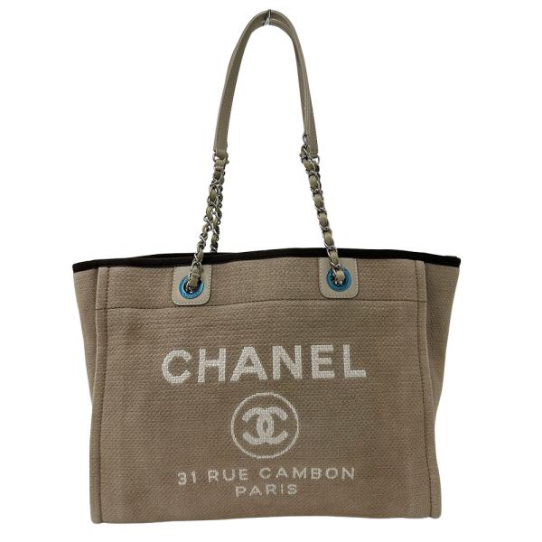 CHANEL（シャネル） バッグ ドーヴィル チェーントート トートバッグ