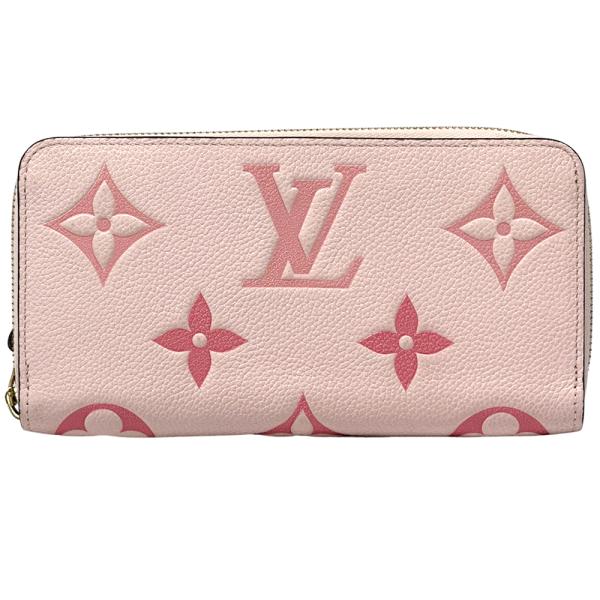 極美品 ルイヴィトン ジッピーウォレット ローズプードル ピンク 長財布 新型 LOUIS VUITTON（ルイ・ヴィトン） 財布 バイ・ザ・プール レディース
