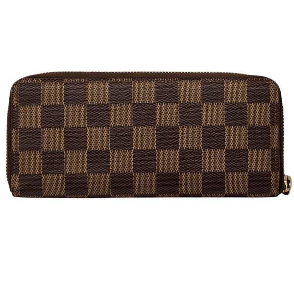 ルイヴィトン クレマンス ダミエ スリーズ レッド ブラウン 長財布 LOUIS VUITTON（ルイ・ヴィトン） 財布 ダミエ レディース ブランド 長