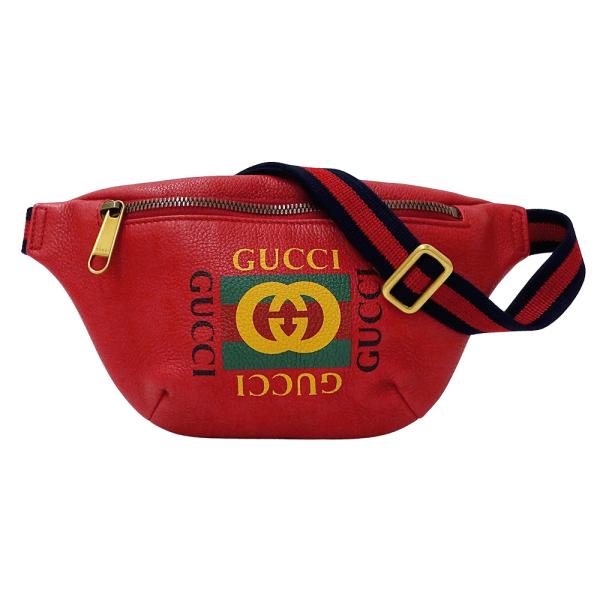 GUCCI ウエストバッグ ボディバッグ 527792 赤 レザー シェリー GUCCI（グッチ） バッグ レディース メンズ ブランド ボディバッグ
