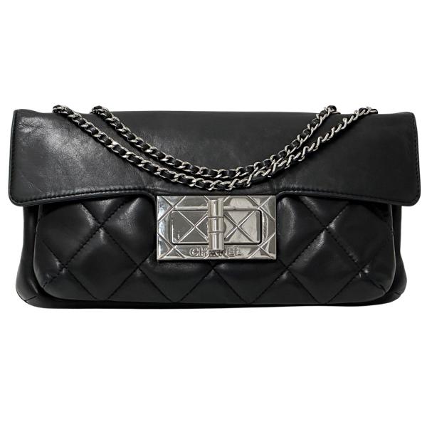 CHANEL ブラック ショルダーバッグ CHANEL（シャネル） バッグ 2.55 マトラッセ レディース ブランド