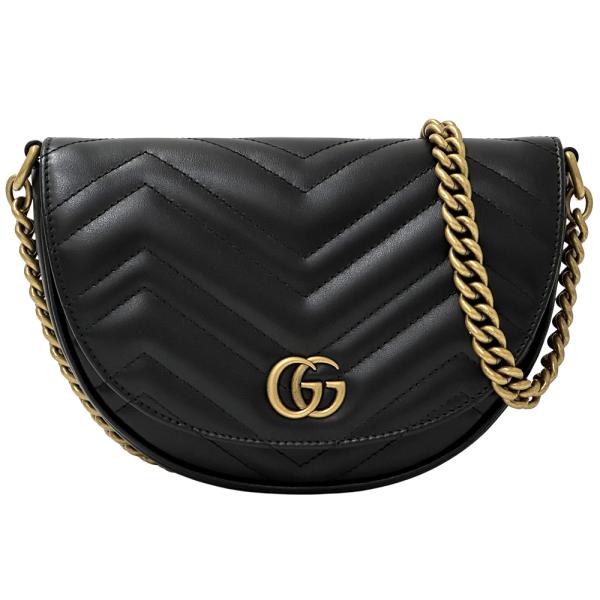 GUCCI グッチ チェーンショルダーバッグ マーモント キルティング スエード GUCCI（グッチ） バッグ レディース ブランド GGマーモント ショルダー