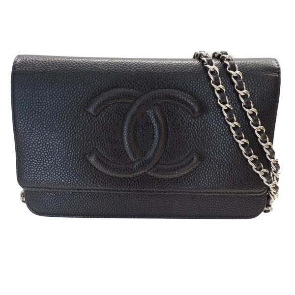 CHANEL ブラック 財布 CHANEL（シャネル） 財布 レディース ブランド ショルダーウォレット