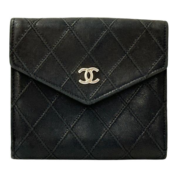 シャネル ビコローレ ラムスキン キーケース ブラック 付属品完備 CHANEL（シャネル） 財布 ビコローレ レディース ブランド ニつ折り