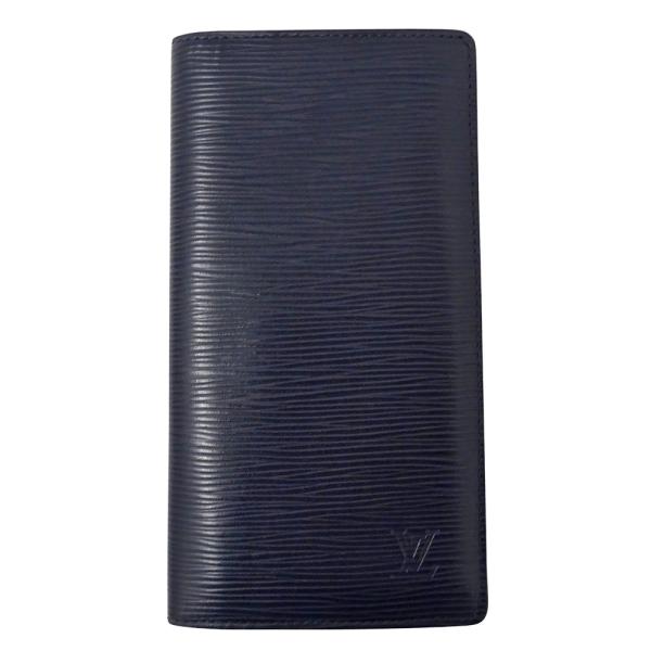 ルイ・ヴィトン LOUIS VUITTON 財布 エピ メンズ ブランド 長財布 ポルトフォイユ ブラザ ブルーマリーヌ M61816 二つ折り おしゃれ 【中古】 LOUIS VUITTON（ルイ・ヴィトン） 財布 エピ メンズ ブランド 長財布