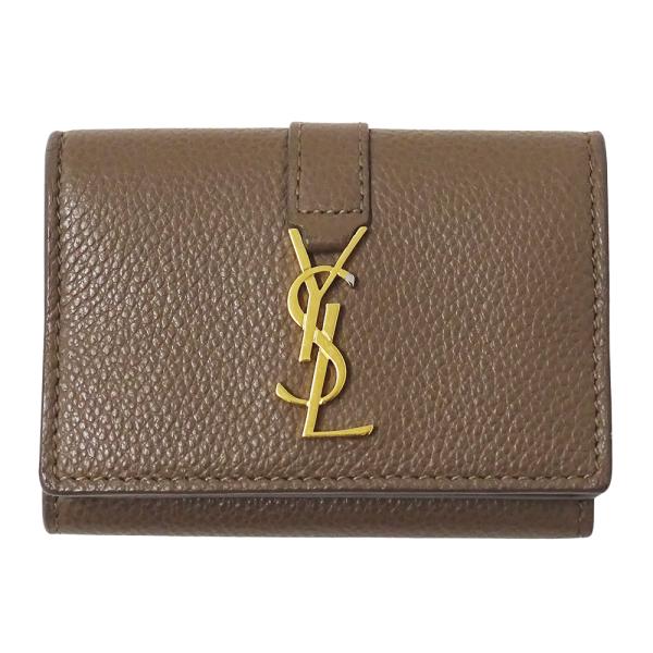 SAINT LAURENT サンローラン 財布 レディース ブランド 三つ折り財布
