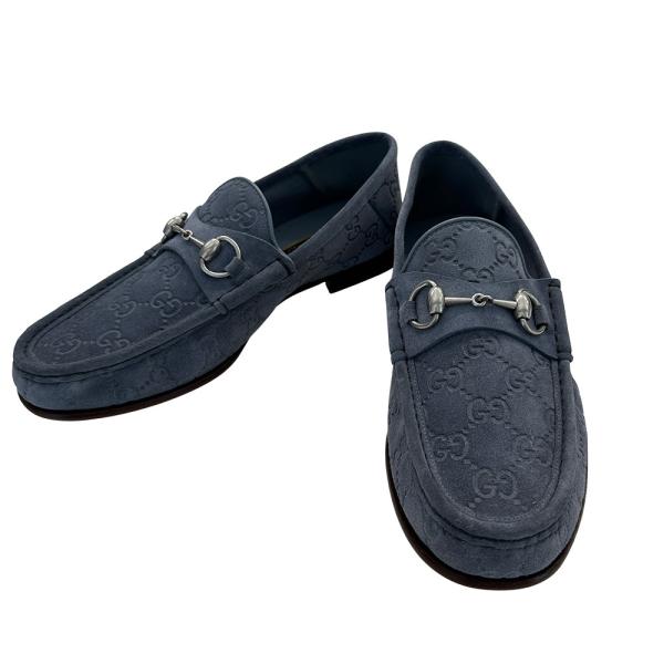 【*】様 グッチ　ホースビット　ローファー　7サイズ　ブラック　レザー GUCCI（グッチ） 革靴 メンズ ブランド ホースビット ローファー