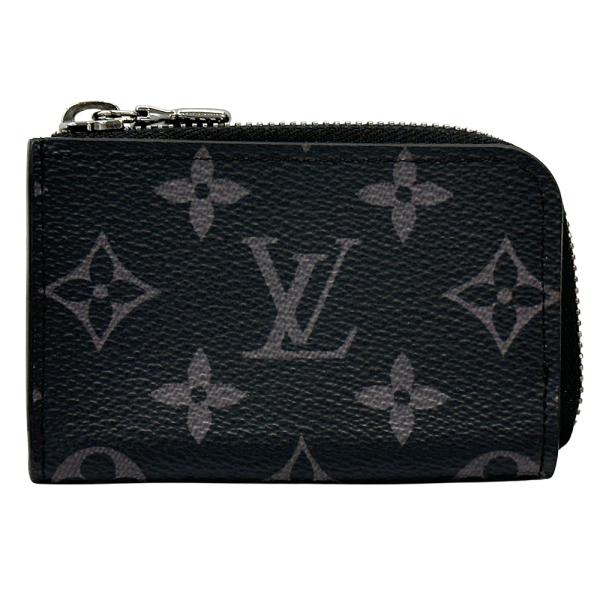 ルイヴィトン　ケース　ポルトモネ　ジュール　エクリプス　メンズ　黒 LOUIS VUITTON（ルイ・ヴィトン） 財布 モノグラム エクリプス メンズ