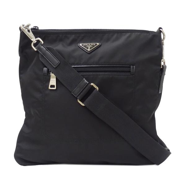 【Gカード付】PRADA プラダ ナイロン ショルダーバッグ BT0715 黒 PRADA（プラダ） バッグ メンズ ブランド ショルダーバッグ ナイロン