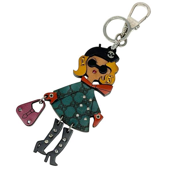 GUCCI マドモアゼル マドモワゼル チャーム ウッド チャーム キーホルダー GUCCI（グッチ） チャーム レディース ブランド マドモアゼル ウッド