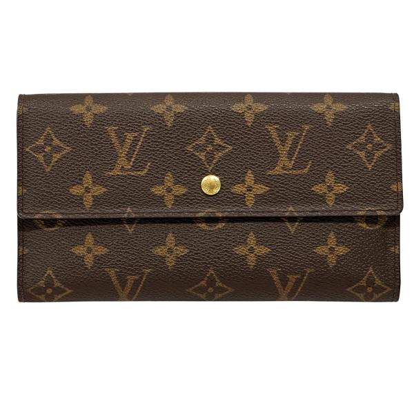 ルイヴィトン モノグラム ポルトトレゾール インターナショナル 長財布 ブラウン LOUIS VUITTON（ルイ・ヴィトン） 財布 モノグラム レディース メンズ