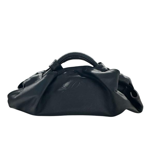 LOEWE 黒 ナッパアイレ レザーハンドバッグ LOEWE（ロエベ） バッグ レディース ブランド ナッパアイレ