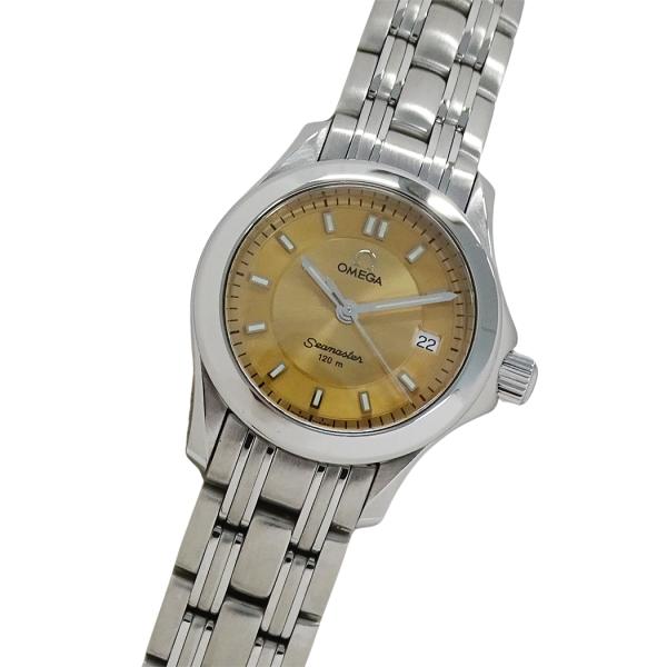 ✨OMEGA✨オメガ✨シーマスター✨クォーツ✨コンビ ✨デイト✨腕時計✨ OMEGA（オメガ） シーマスター 2581.62 時計 レディース ブランド 120m