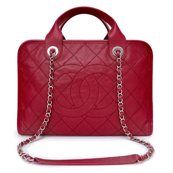 CHANEL （美品）シャネル マトラッセ ココマーク ドーヴィル  