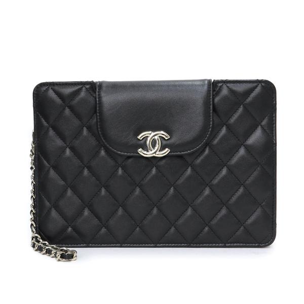 新品・未使用品）シャネル CHANEL ポーチ チェーン セカンド クラッチ 