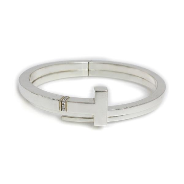 TIFFANY&Co. （中古）ティファニー Tスクエア ラップ バングル 