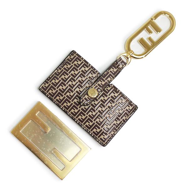 FENDI（フェンディ） （新品・未使用品）フェンディ ズッカ柄 ミラ