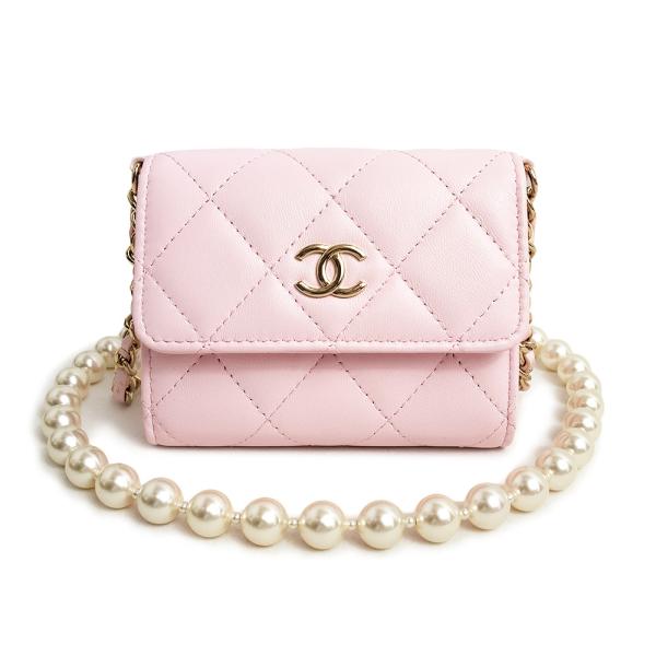 CHANEL (新品・未使用品)シャネル マトラッセ ミニ パール CHANEL (新品・未使用品)シャネル マトラッセ ミニ パール