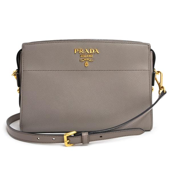 未使用 展示品）プラダ PRADA 2way ショルダー クラッチバッグ 斜め 