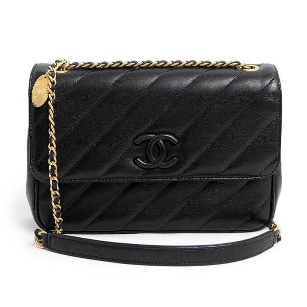 CHANEL（シャネル） （美品）シャネル ココマーク バイアスステッチ W