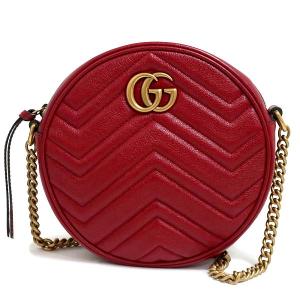 GUCCI （未使用 展示品）グッチ GGマーモント チェーン ショルダー