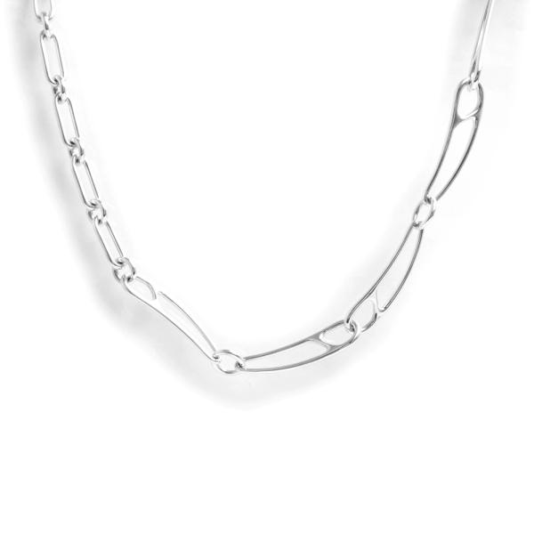 HERMES (美品)エルメス シェーヌダンクル パンク ネックレス HERMES (美品)エルメス シェーヌダンクル パンク ネックレス