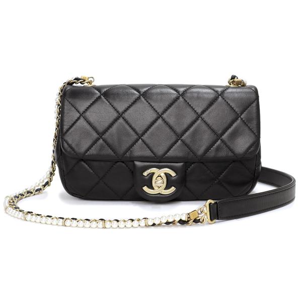CHANEL (美品)シャネル ココマーク マトラッセ ミニ フラップ CHANEL (美品)シャネル ココマーク マトラッセ ミニ フラップ