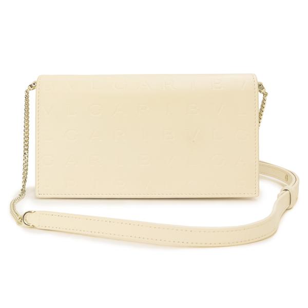 ブルガリ BVLGARI 長財布 インフィニートゥムチェーンウォレット ロゴ