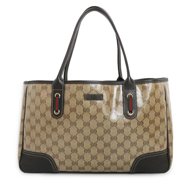 GUCCI（グッチ） （美品）グッチ シェリー トートバッグ GGクリスタル