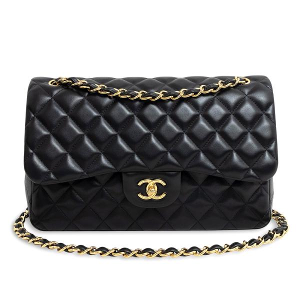 【美品】CHANEL デカマトラッセダブルフラップ ショルダーバッグ2way CHANEL（シャネル） （中古）シャネル デカマトラッセ 30 ダブル