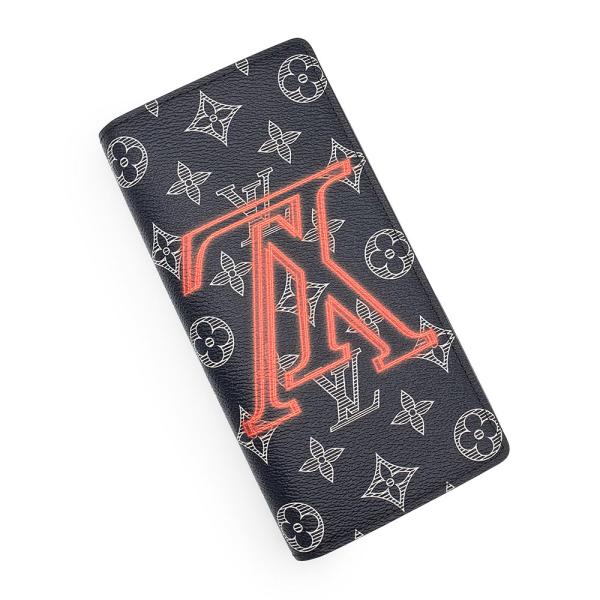 【美品】ルイヴィトン アップサイドダウン ポルトフォイユ ブラザ インク 長財布 LOUIS VUITTON （新品・未使用品）ルイ ヴィトン アップサイドダウン