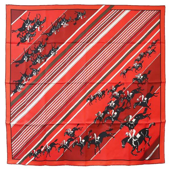 HERMES（エルメス） （新品・未使用品）エルメス カレ 90 Les Courses