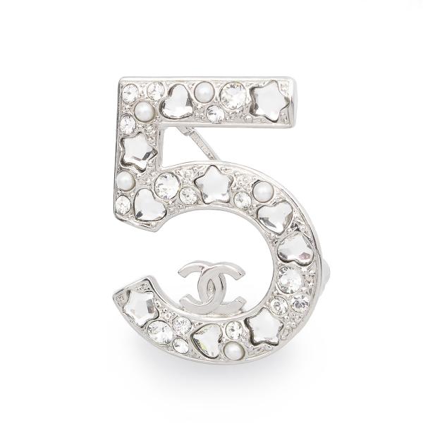 シャネル ラインストーン ブローチ ビンテージ 箱付き 未使用