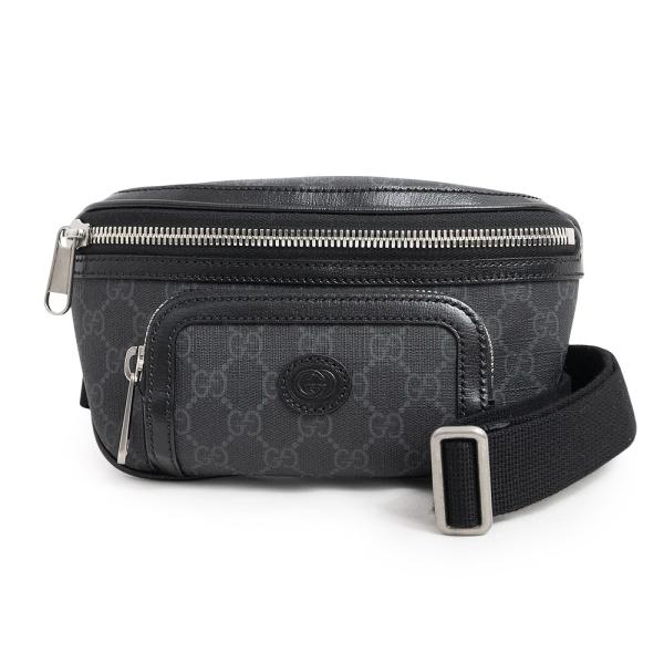 極美品 GUCCI グッチ ウエストバッグ ショルダーバッグ GG キャンバス GUCCI（グッチ） （新品・未使用品）グッチ インターロッキングG 2WAY