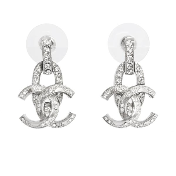 片耳のみ　良品　シャネル　スイング　ビジュー　ココマーク　ピアス　09P CHANEL（シャネル） （未使用保管品）CHANEL ココマーク ライン