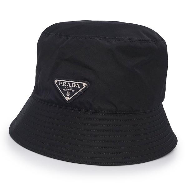 【美品】PRADA プラダ 三角プレート 帽子 キャップ L 美品】PRADA プラダ 三角プレート 帽子 キャップ L PRADA プラダ